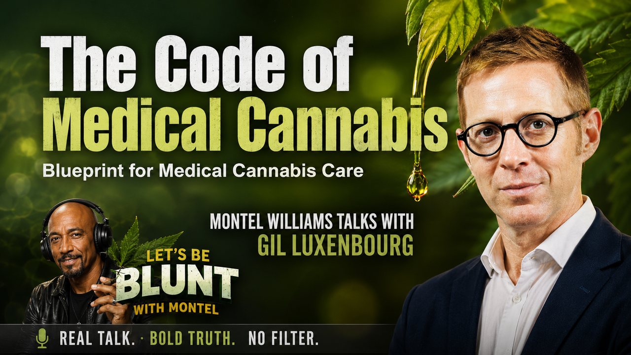 Montel Williams talks with Gil Luxenbourg, The Code of Medical Cannabis